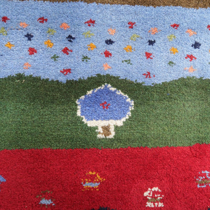 【オーダーメイド受付中】イラン　シラーズ産　ギャッベ 　（bs-11442）