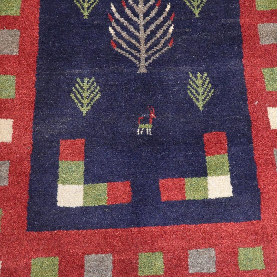 【オーダーメイド受付中】イラン　シラーズ産　ギャッベ 　（bs-11453）