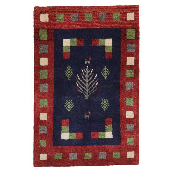 【オーダーメイド受付中】イラン　シラーズ産　ギャッベ 　（bs-11453）