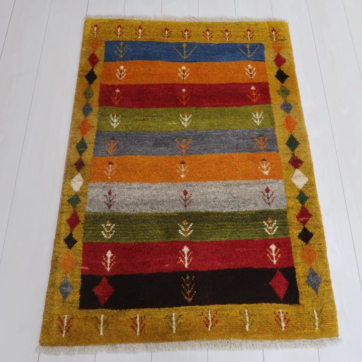 【オーダーメイド受付中】イラン　シラーズ産　ギャッベ 　（bs-11459）