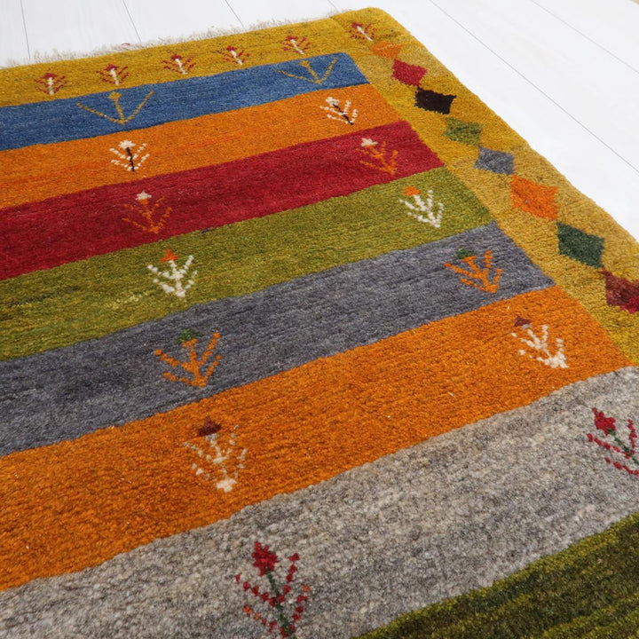 【オーダーメイド受付中】イラン　シラーズ産　ギャッベ 　（bs-11459）