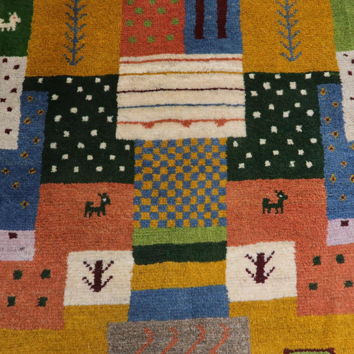 ギャッベ／ラティーフ　115×82cm（BS-11463）
