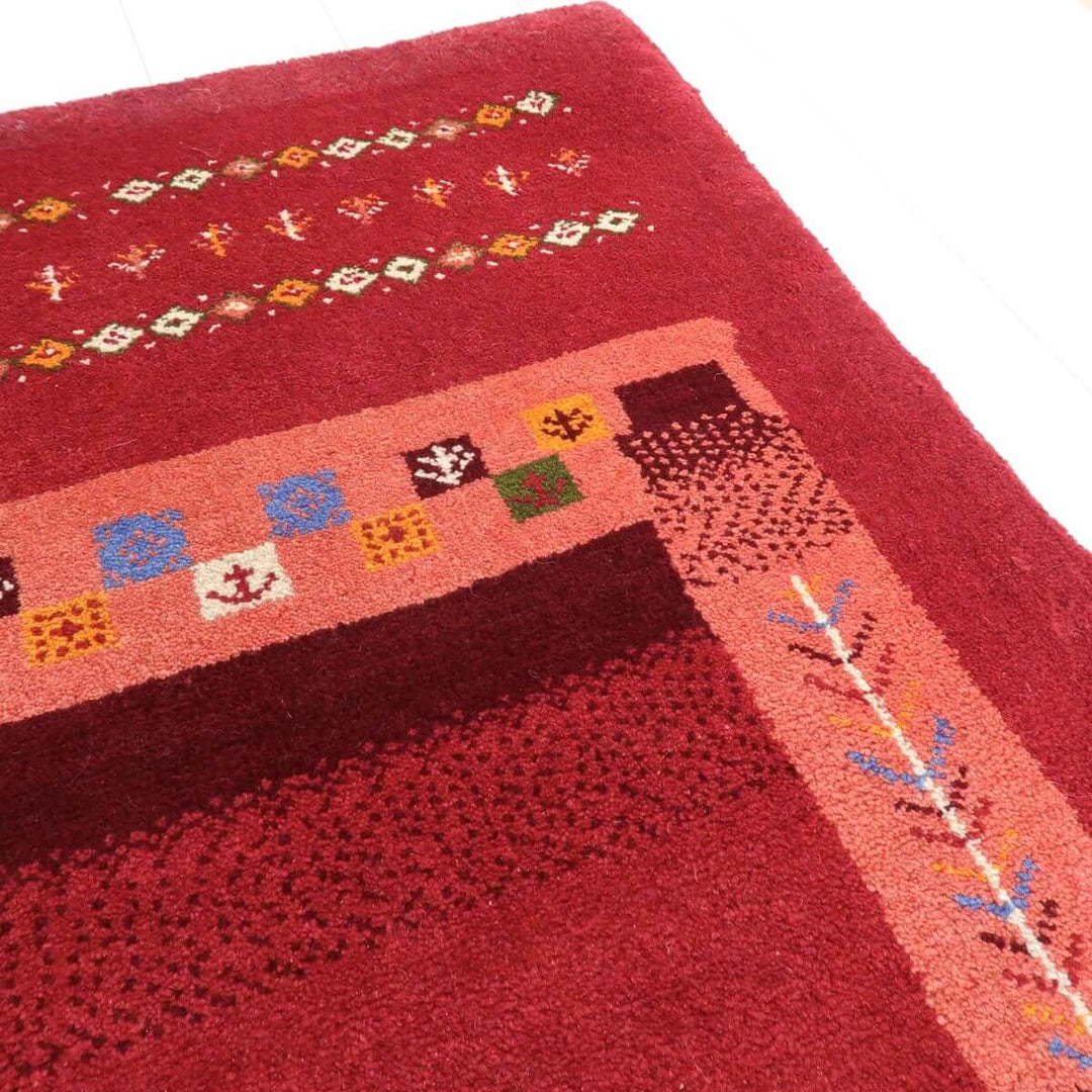 【オーダーメイド受付中】イラン　シラーズ産　ギャッベ 　（bs-11471）