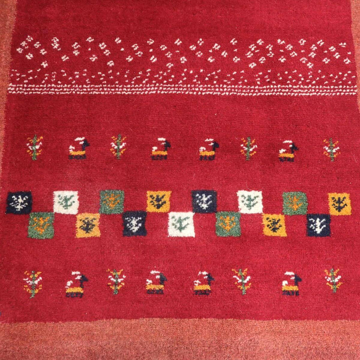 【オーダーメイド受付中】イラン　シラーズ産　ギャッベ 　（bs-11473）