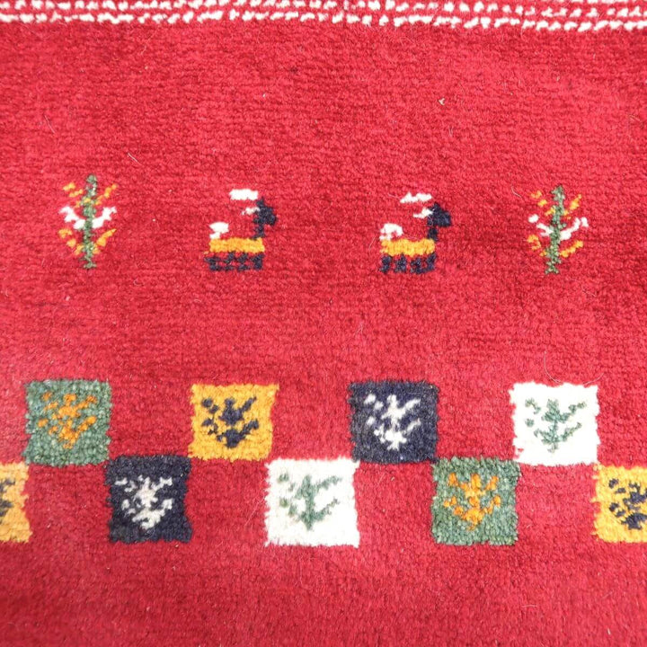 【オーダーメイド受付中】イラン　シラーズ産　ギャッベ 　（bs-11473）