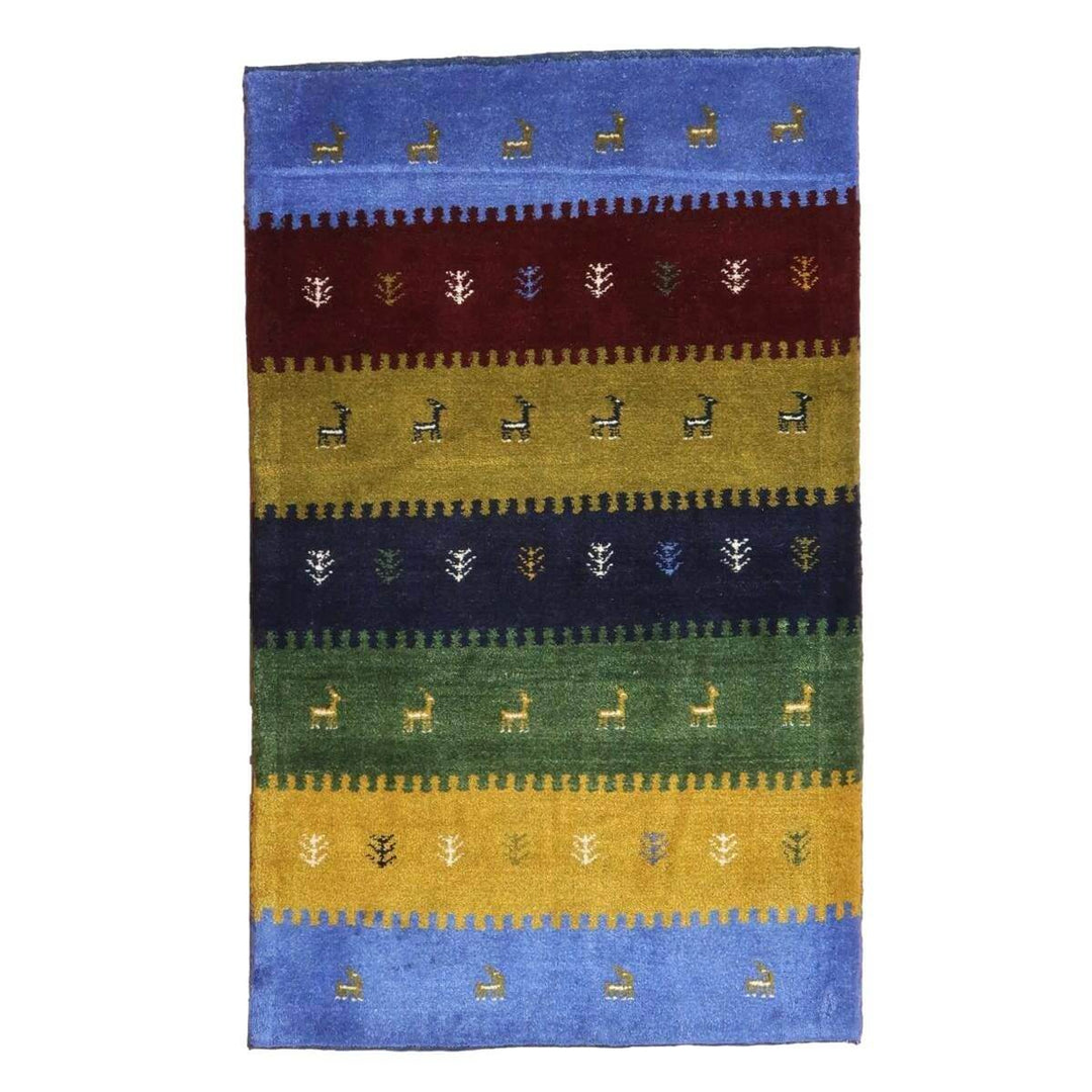 【オーダーメイド受付中】イラン　シラーズ産　ギャッベ 　（bs-11477）