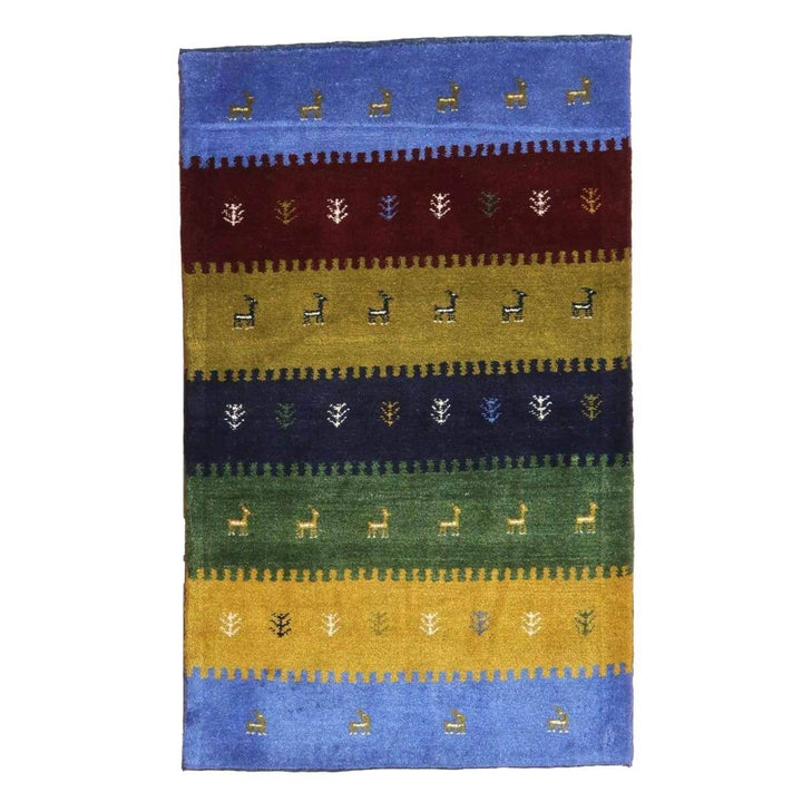 【オーダーメイド受付中】イラン　シラーズ産　ギャッベ 　（bs-11477）