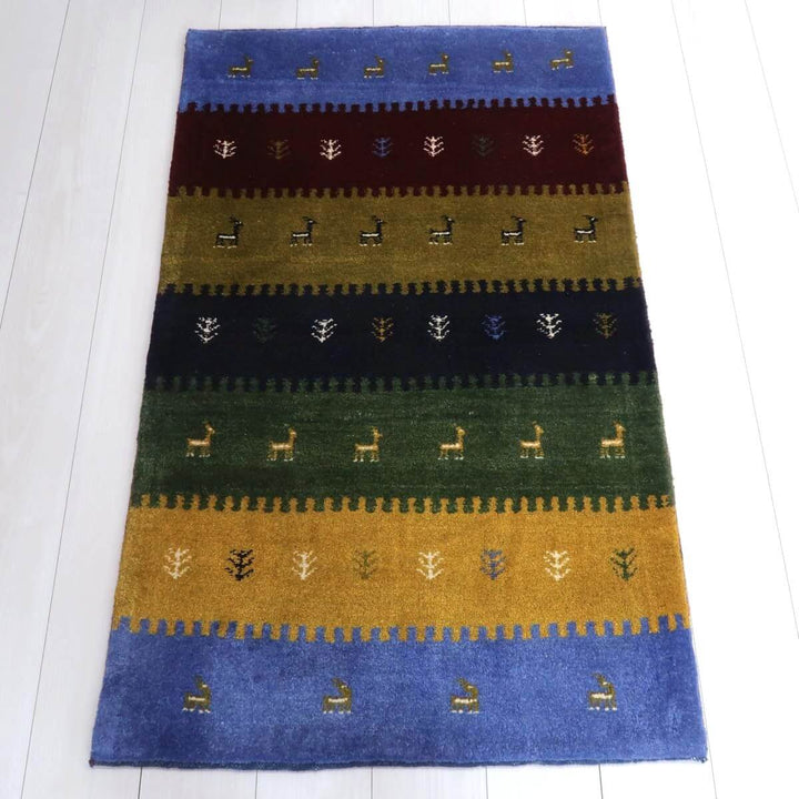 【オーダーメイド受付中】イラン　シラーズ産　ギャッベ 　（bs-11477）