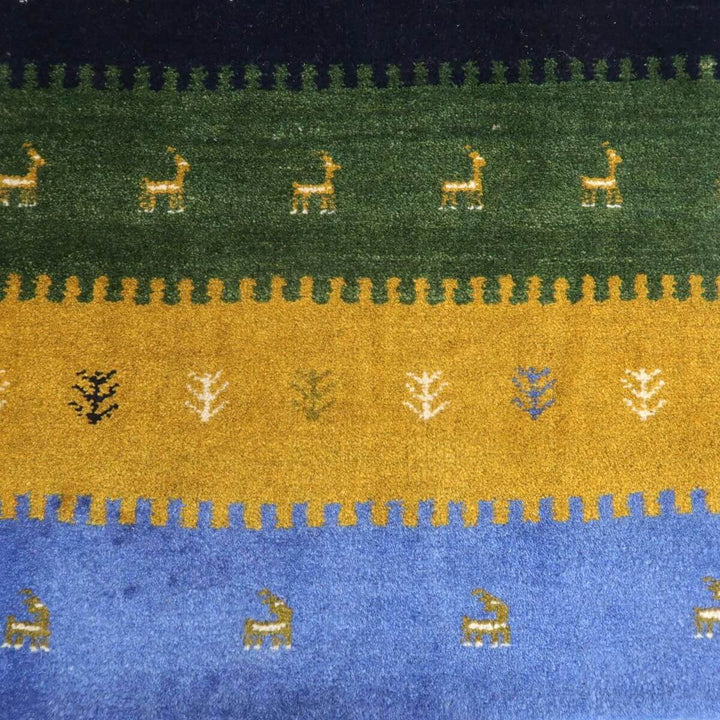 【オーダーメイド受付中】イラン　シラーズ産　ギャッベ 　（bs-11477）