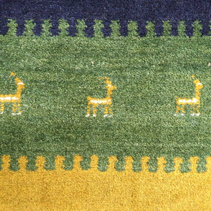 【オーダーメイド受付中】イラン　シラーズ産　ギャッベ 　（bs-11477）