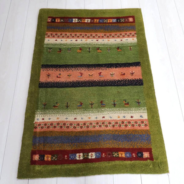 【オーダーメイド受付中】イラン　シラーズ産　ギャッベ 　（bs-11479）