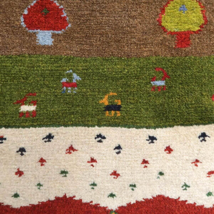 【オーダーメイド受付中】イラン　シラーズ産　ギャッベ 　（bs-11488）