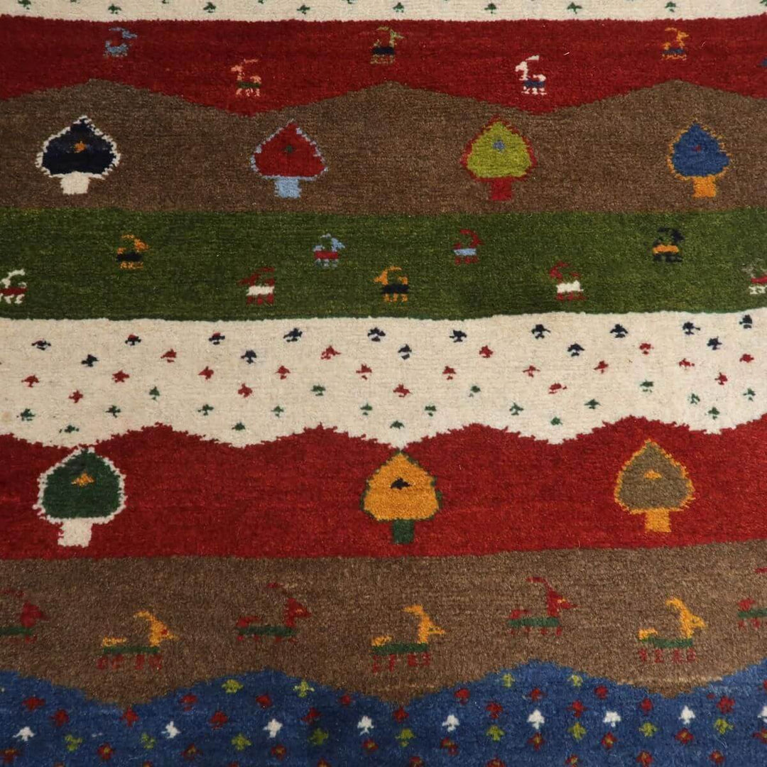 【オーダーメイド受付中】イラン　シラーズ産　ギャッベ 　（bs-11488）