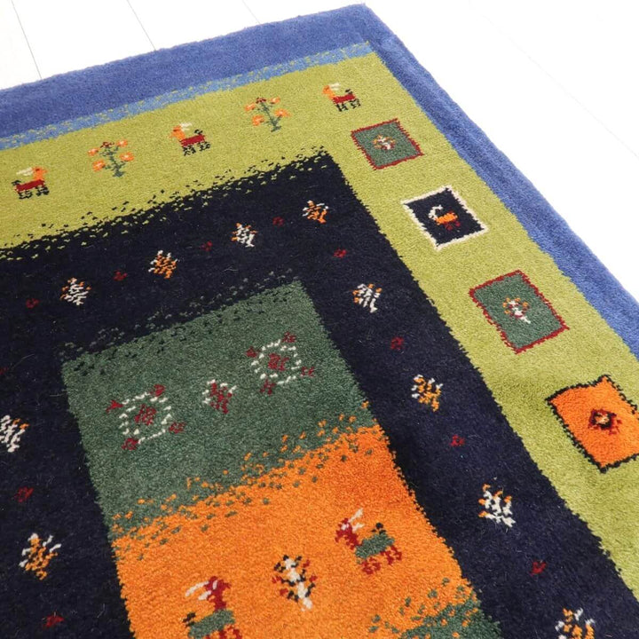 【オーダーメイド受付中】イラン　シラーズ産　ギャッベ 　（bs-11493）