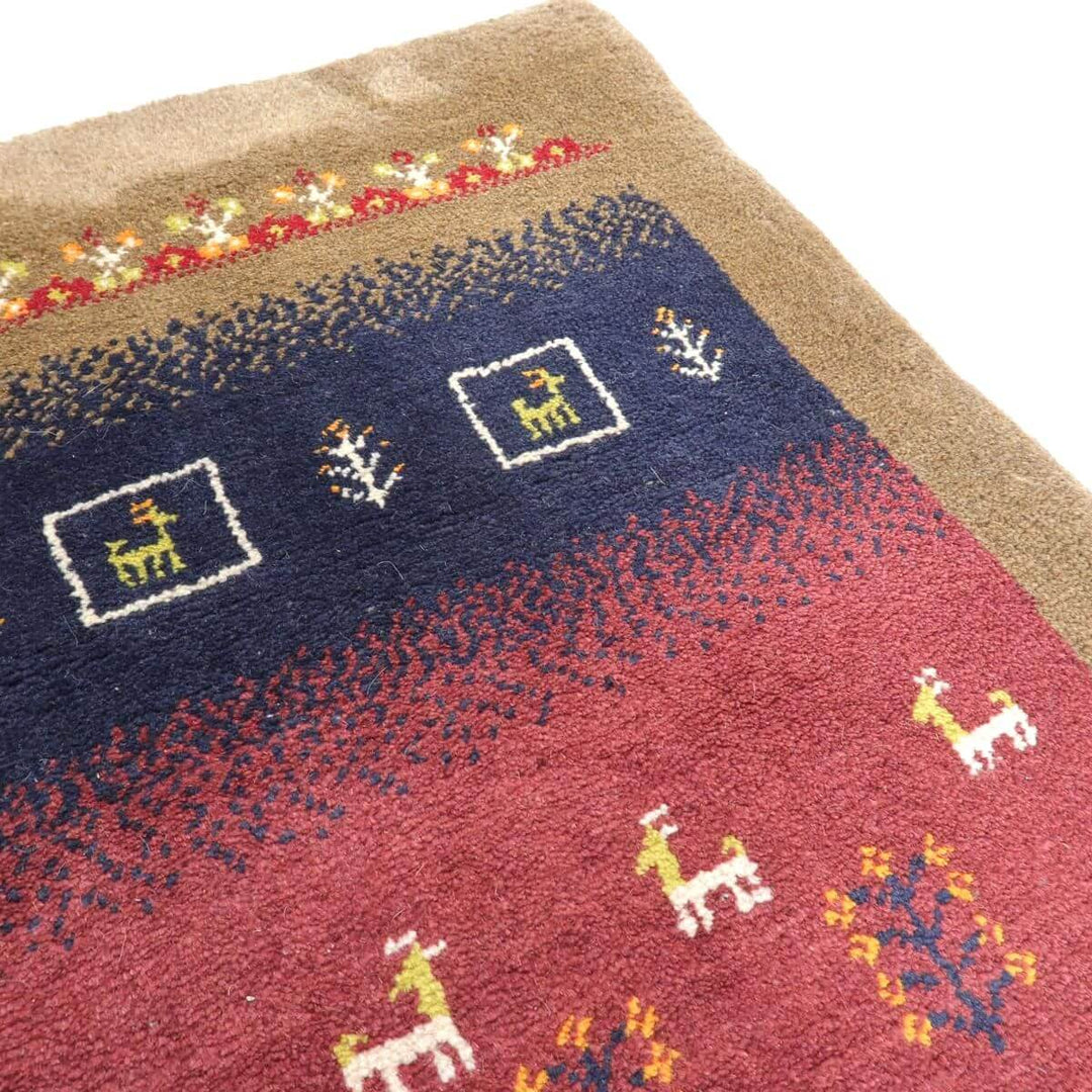 【オーダーメイド受付中】イラン　シラーズ産　ギャッベ 　（bs-11497）