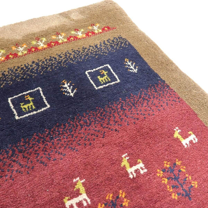 【オーダーメイド受付中】イラン　シラーズ産　ギャッベ 　（bs-11497）