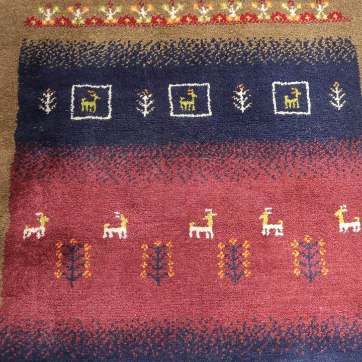 【オーダーメイド受付中】イラン　シラーズ産　ギャッベ 　（bs-11497）