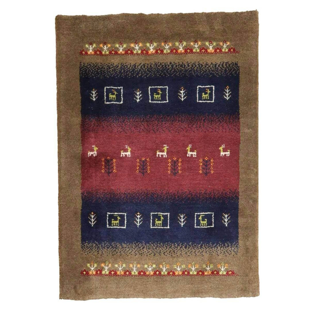 【オーダーメイド受付中】イラン　シラーズ産　ギャッベ 　（bs-11497）