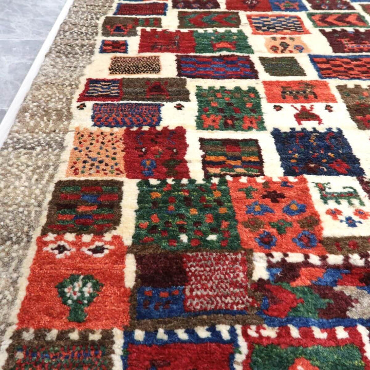 【オーダーメイド受付中】イラン　シラーズ産　ギャッベ 　（bs-11508）