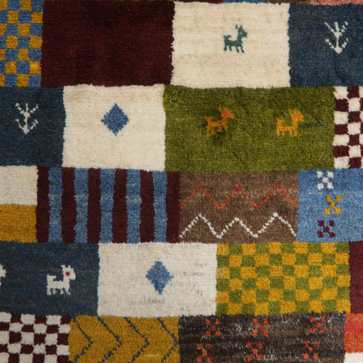 【オーダーメイド受付中】イラン　シラーズ産　ギャッベ 　（bs-11522）