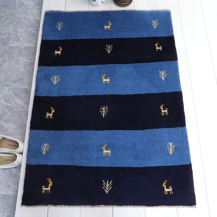 【オーダーメイド受付中】イラン　シラーズ産　ギャッベ 　（bs-11534）