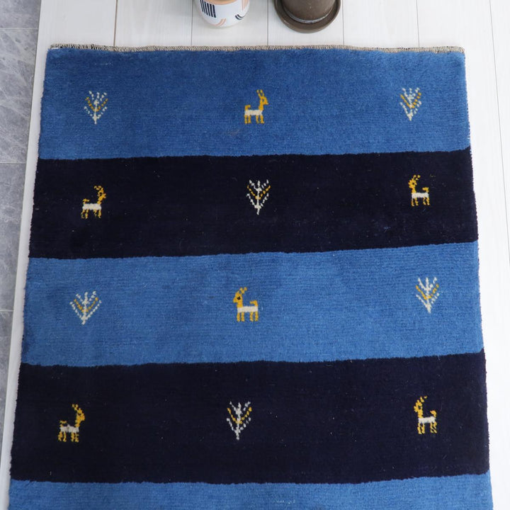 【オーダーメイド受付中】イラン　シラーズ産　ギャッベ 　（bs-11534）