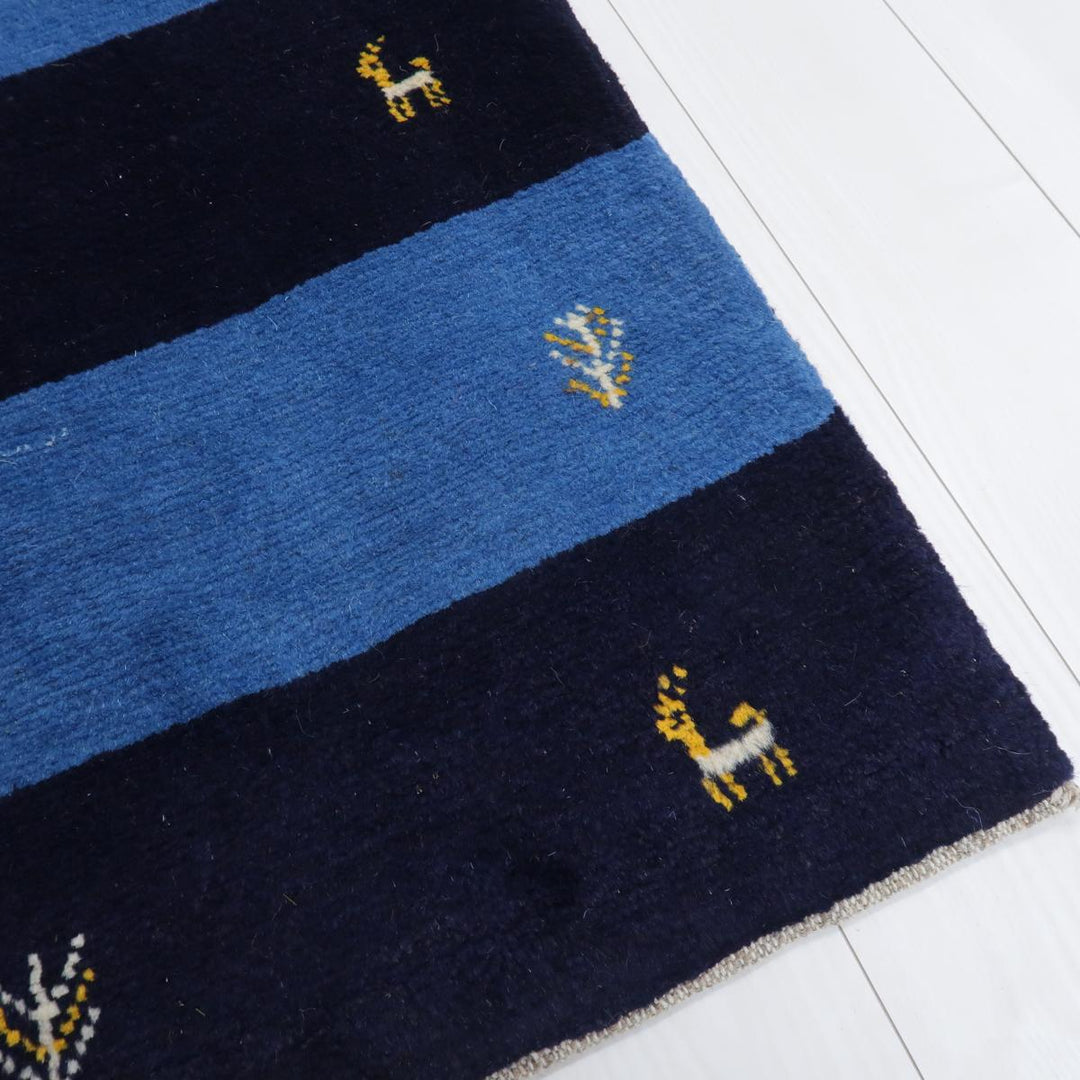 【オーダーメイド受付中】イラン　シラーズ産　ギャッベ 　（bs-11534）