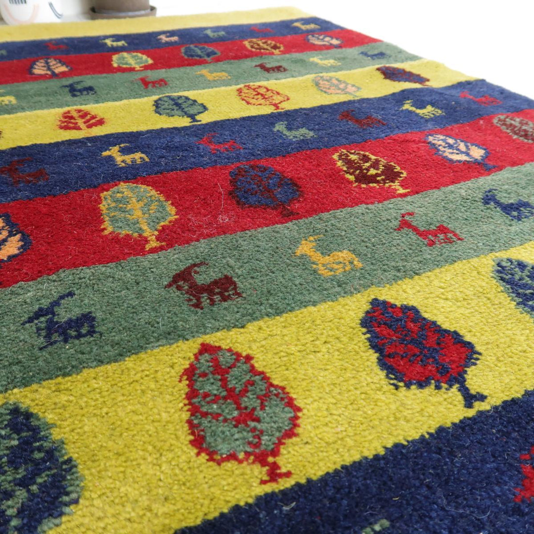 【オーダーメイド受付中】イラン　シラーズ産　ギャッベ 　（bs-11536）