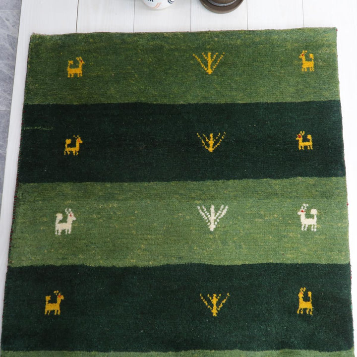 【オーダーメイド受付中】イラン　シラーズ産　ギャッベ 　（bs-11537）