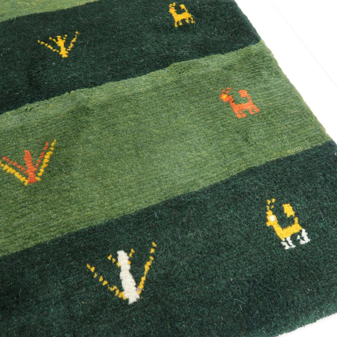 【オーダーメイド受付中】イラン　シラーズ産　ギャッベ 　（bs-11537）