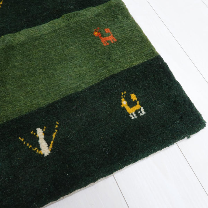 【オーダーメイド受付中】イラン　シラーズ産　ギャッベ 　（bs-11537）