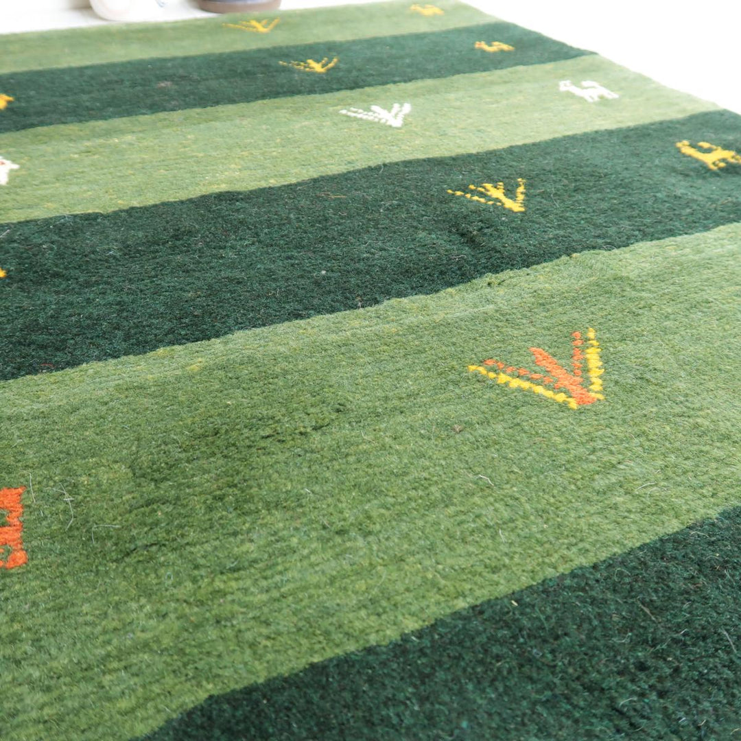 【オーダーメイド受付中】イラン　シラーズ産　ギャッベ 　（bs-11537）