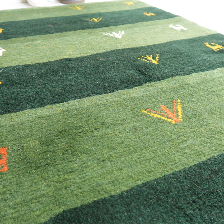 【オーダーメイド受付中】イラン　シラーズ産　ギャッベ 　（bs-11537）