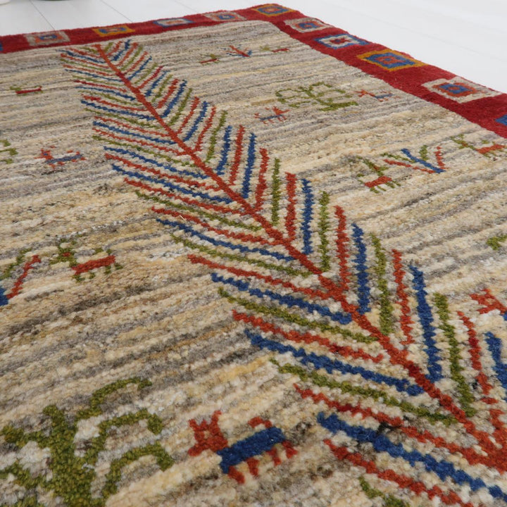 【オーダーメイド受付中】イラン　シラーズ産　ギャッベ 　（bs-11540）