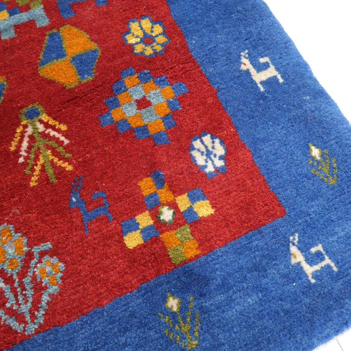 【オーダーメイド受付中】イラン　シラーズ産　ギャッベ 　（bs-11542）