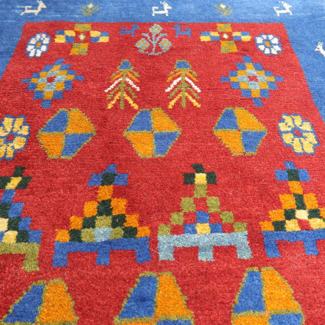 【オーダーメイド受付中】イラン　シラーズ産　ギャッベ 　（bs-11542）