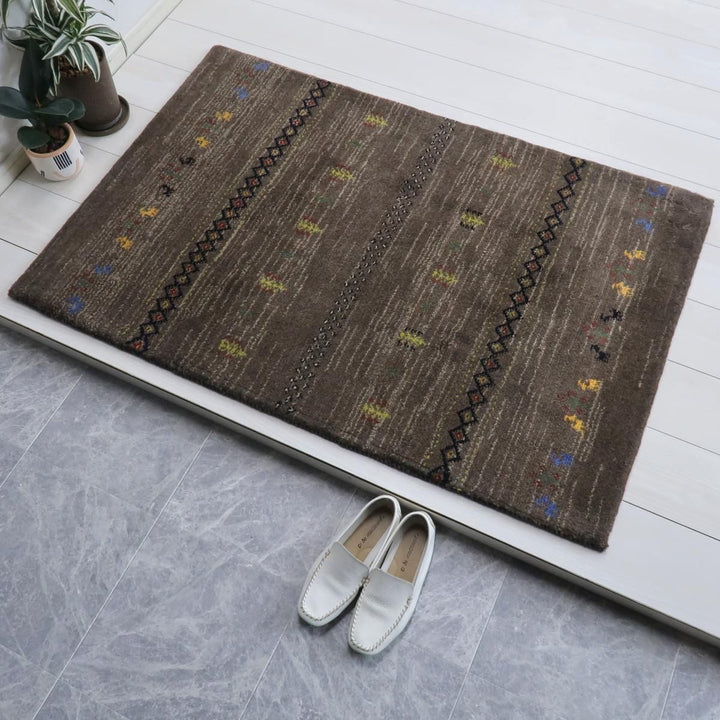 【オーダーメイド受付中】イラン　シラーズ産　ギャッベ 　（bs-11545）