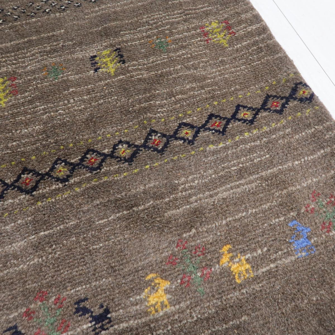 【オーダーメイド受付中】イラン　シラーズ産　ギャッベ 　（bs-11545）