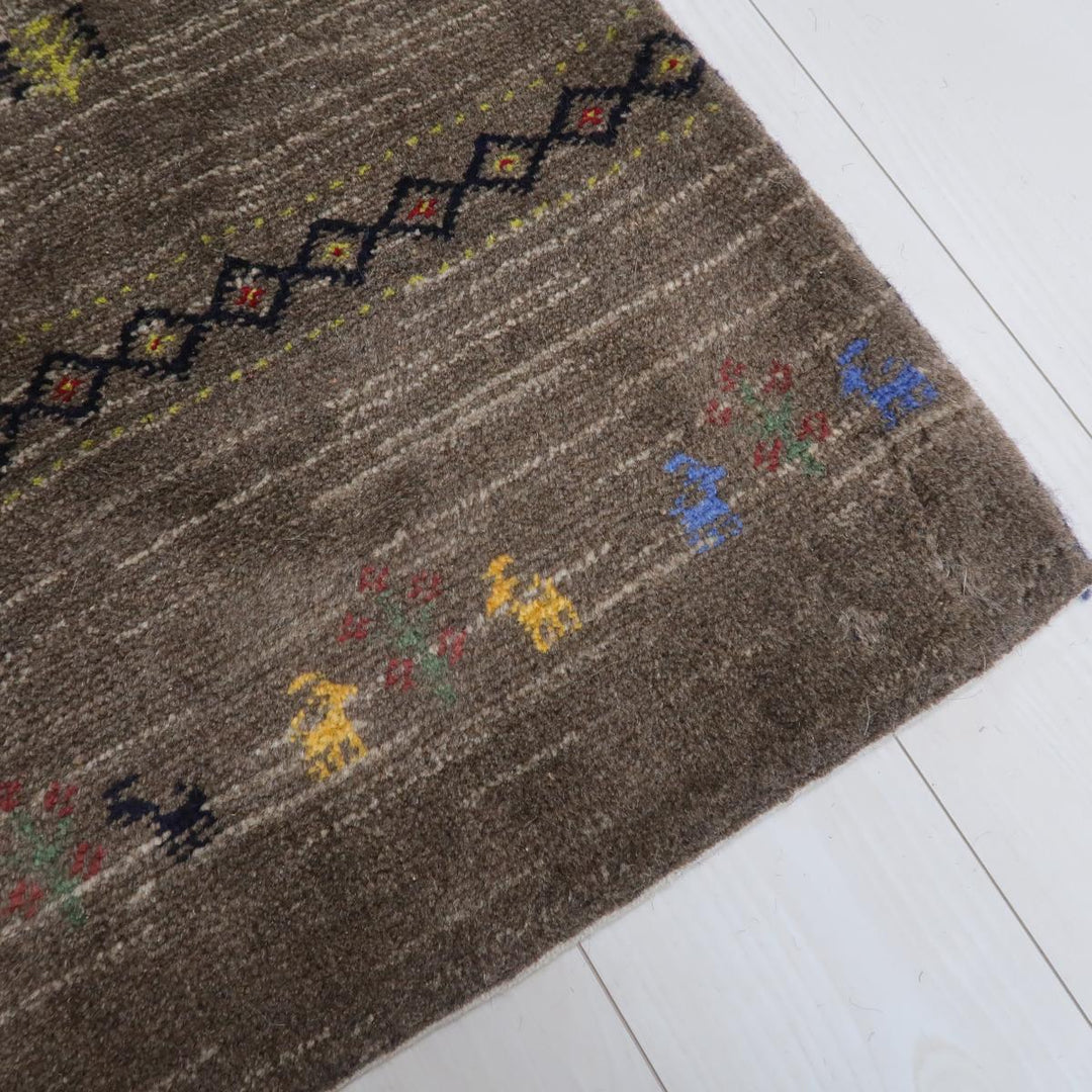 【オーダーメイド受付中】イラン　シラーズ産　ギャッベ 　（bs-11545）