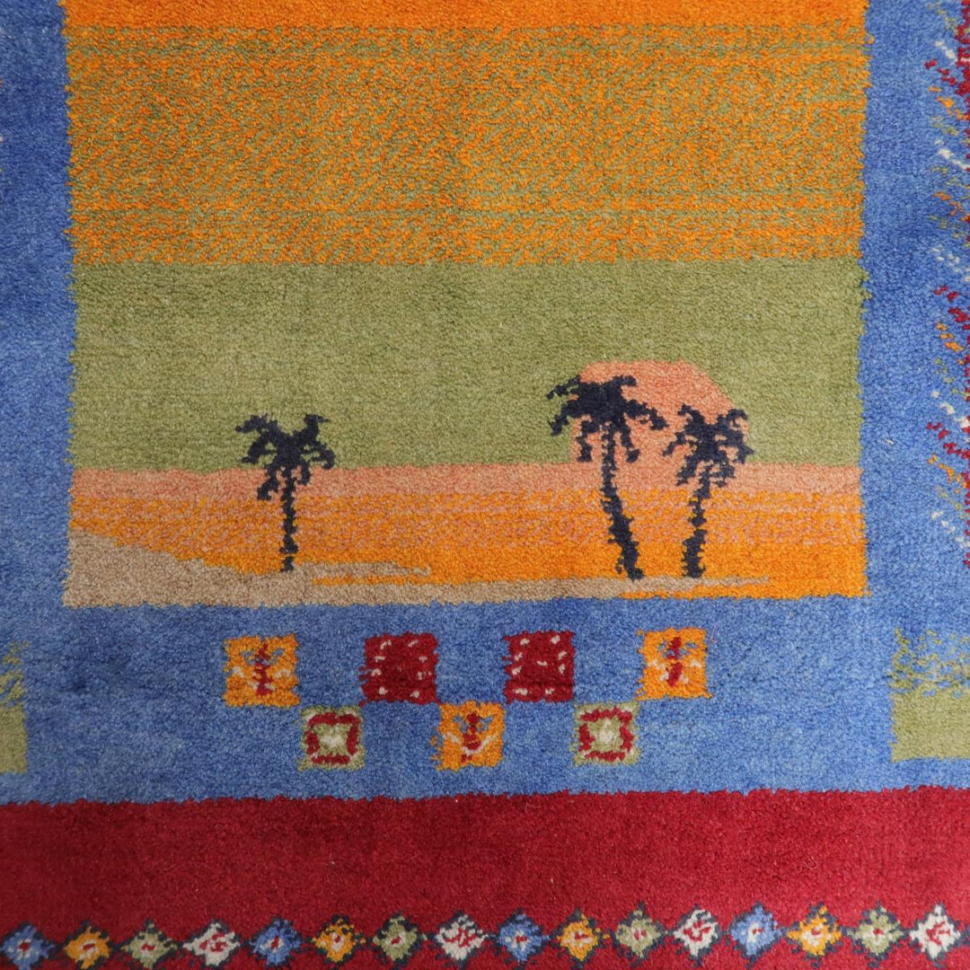 【オーダーメイド受付中】イラン　シラーズ産　ギャッベ 　（bs-11546）