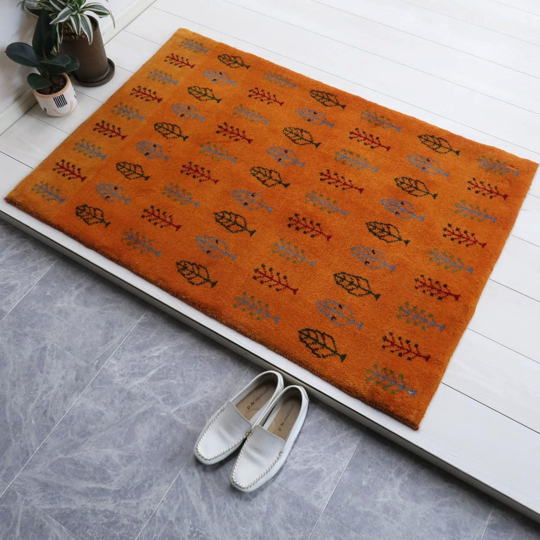 【オーダーメイド受付中】イラン　シラーズ産　ギャッベ 　（bs-11548）