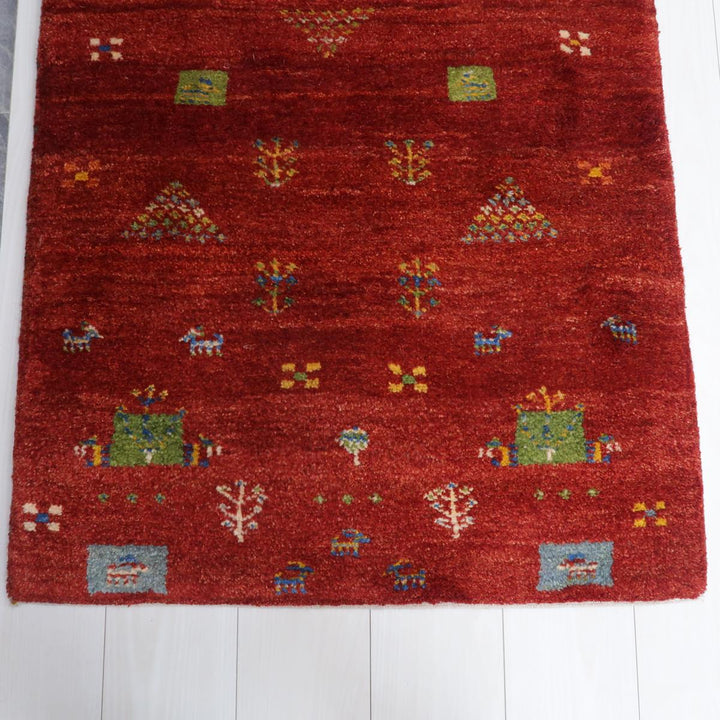 【オーダーメイド受付中】イラン　シラーズ産　ギャッベ 　（bs-11551）