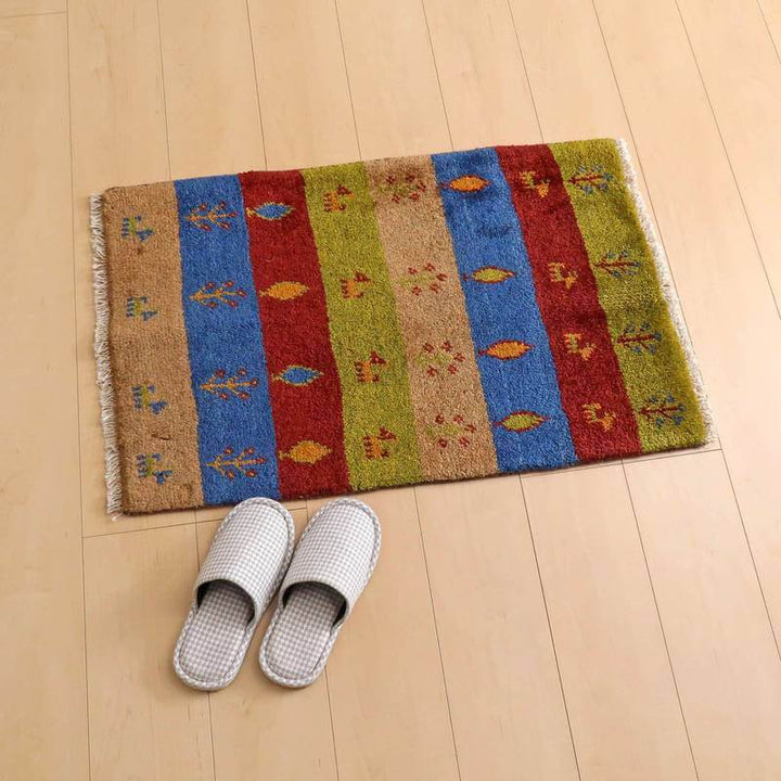 ギャッベ 83×54cm（BSS-10101）