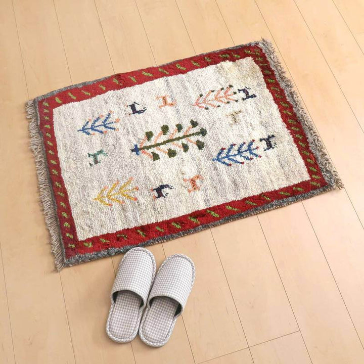 ギャッベ 86×61cm（BSS-10174）