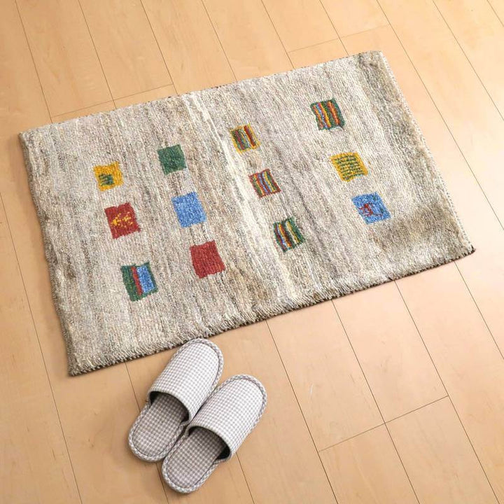 ギャッベ 92×58cm（BSS-10186）