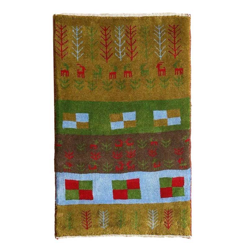 【オーダーメイド受付中】イラン　シラーズ産　ギャッベ 　（bss-10592）