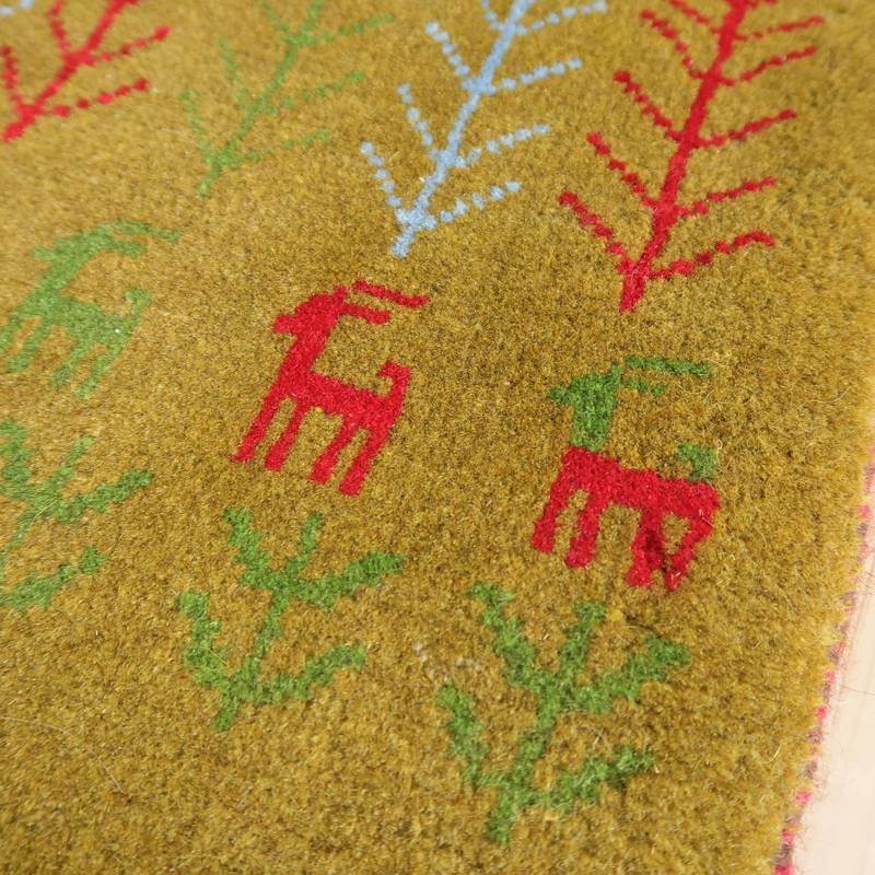 【オーダーメイド受付中】イラン　シラーズ産　ギャッベ 　（bss-10592）