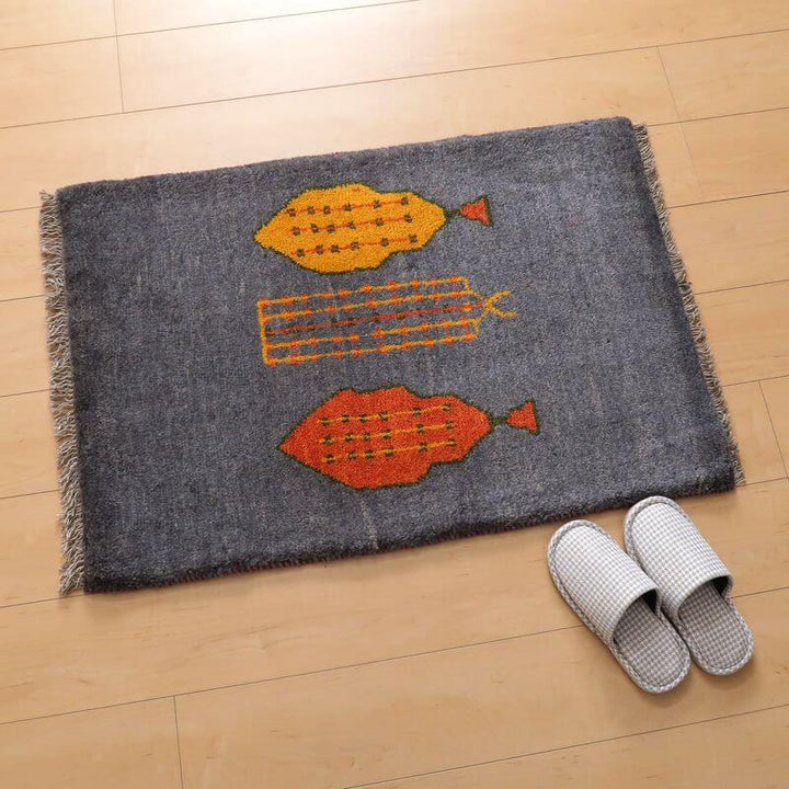 ギャッベ／アマレ 93×63cm（BSS-10729）