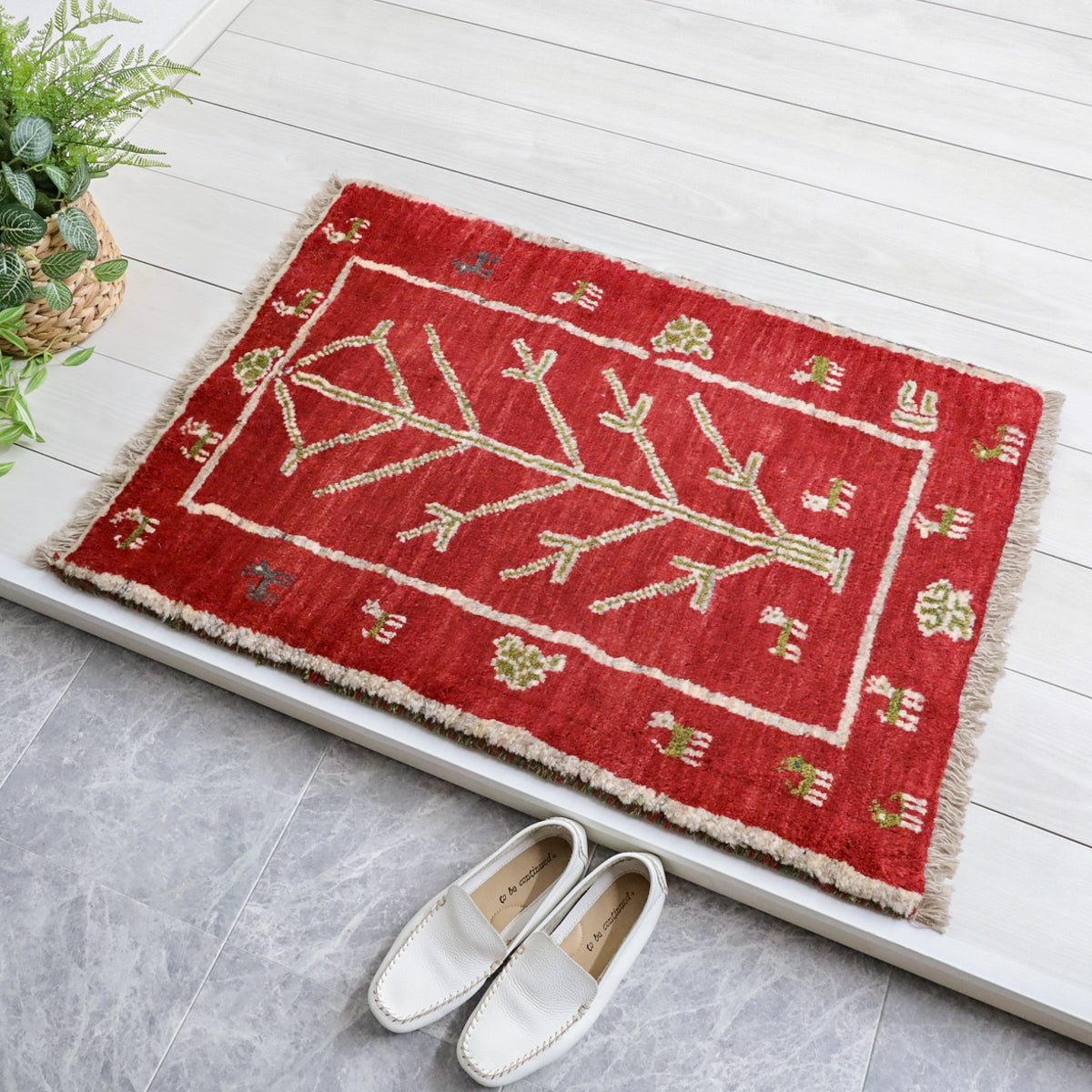 ギャッベ(ギャベ)玄関マットサイズ90×60cm|ギャッベ専門店 ギャッベ(ギャベ)玄関マットサイズ90×60cm|ギャッベ専門店