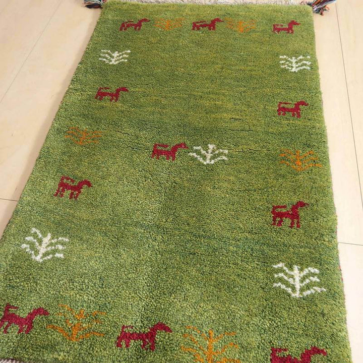 ギャッベ 90×56cm（BSS-60947）